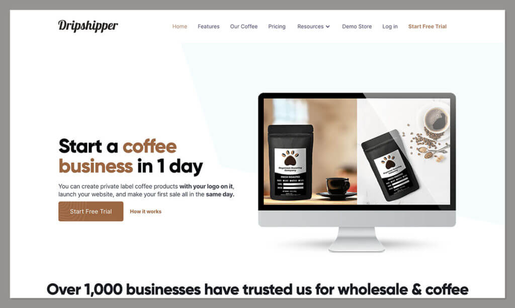 dripshipper - Los Mejores Proveedores de Dropshipping de Cafe